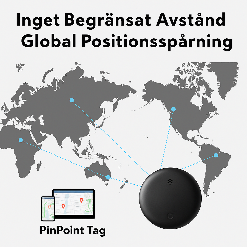 PinPoint Tag - För det som inte får försvinna (Iphone)